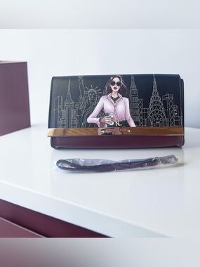 Nicole Lee USA Career Woman Collection Clutch Wristlet NWOT